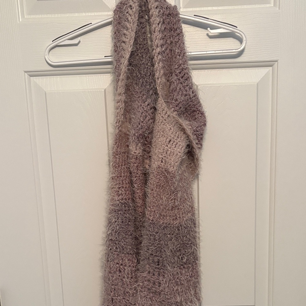 Cozy Knit Scarf in Soft Tones